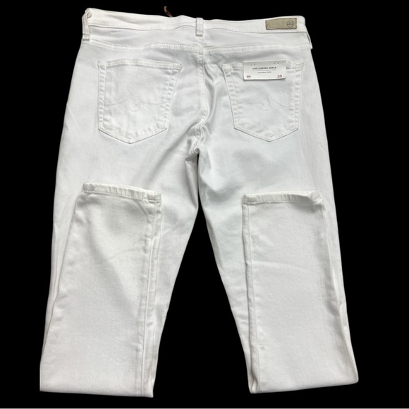 AG Adriano Goldschmied The Legging Ankle Super Skinny Ankle Jeans White NWT (30) - Picture 4 of 14